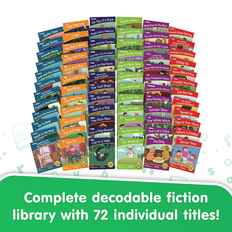 Letters & Sounds Set 2 Fiction Boxed Set – Junior Learning UK