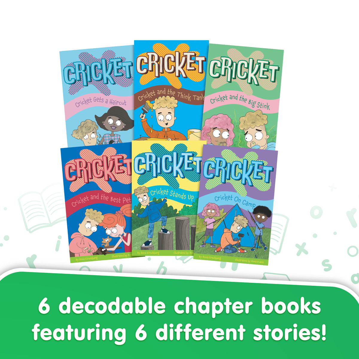 Cricket  - Decodable Chapter Books - Box Set - Blends  (Phase 4)
