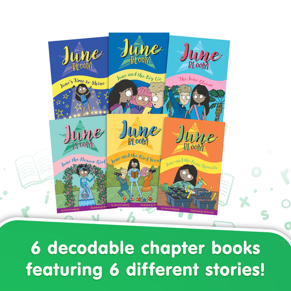 June Bloom - Decodable Chapter Books - Box Set - Vowel Sounds (Phase 5)