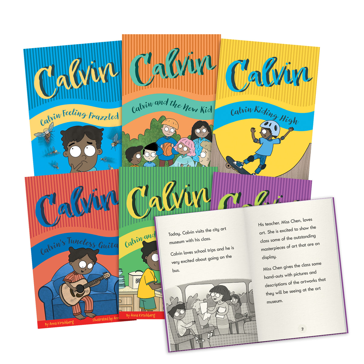 Calvin - Decodable Chapter Books - Box Set - Spelling (Phase 6)