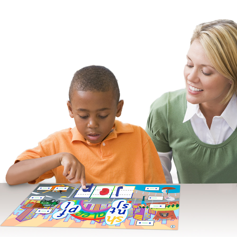 Rainbow Phonics Word City Landscapes
