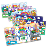 Rainbow Phonics Word City Landscapes