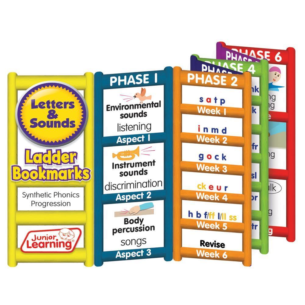 Letters & Sounds - Ladder Bookmarks