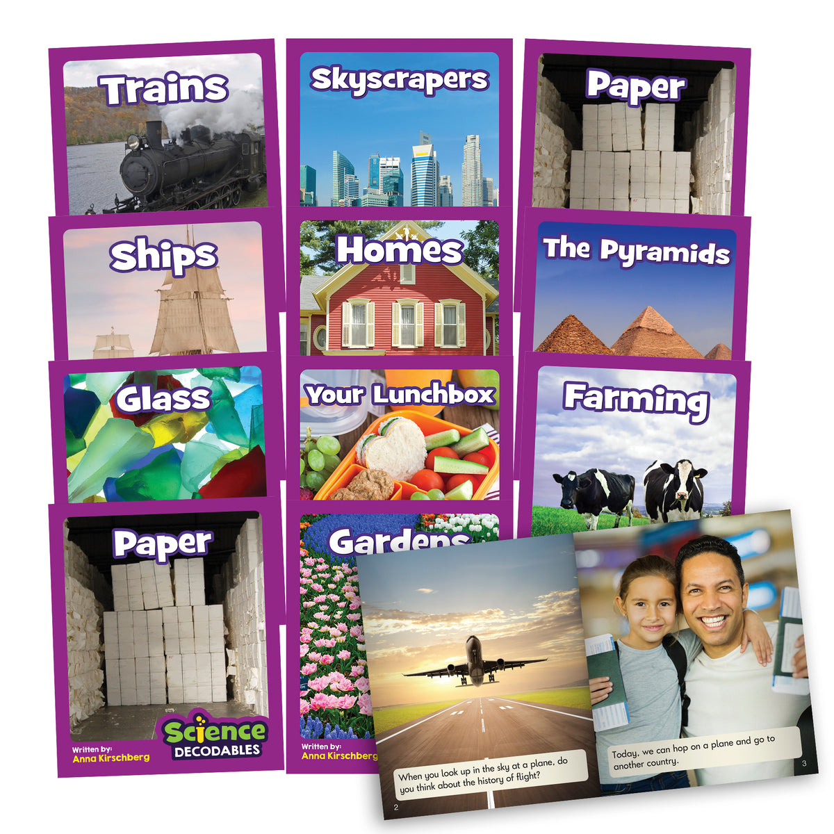 Junior Learning BB903 Science Decodables Phase 5 Non-Fiction - 6 Pack all books