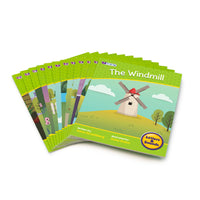 Junior Learning BB907 Letters and Sounds Phase 4 Set 2 Fiction - 6 Pack all books fanout