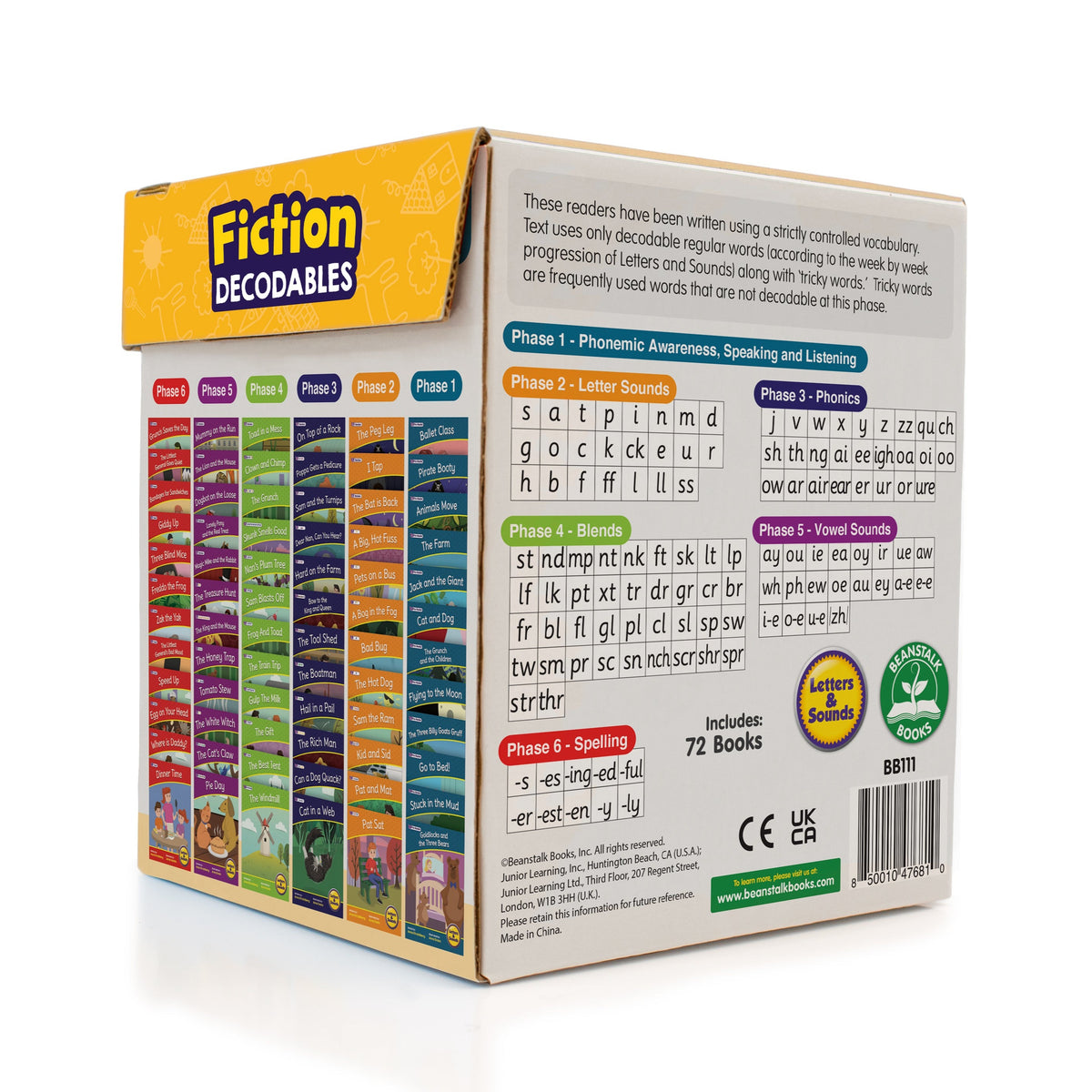 Letters & Sounds Set 2 Fiction Boxed Set