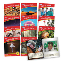Junior Learning BB914 Letters and Sounds Phase 6 Set 2 Non-Fiction - 6 Pack all books