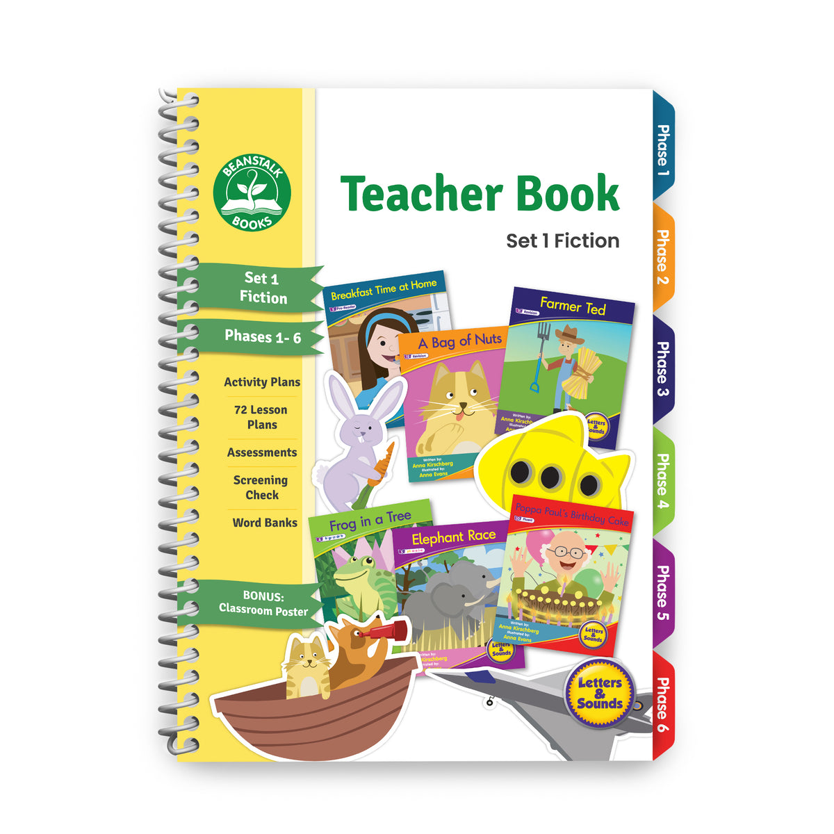 Junior Learning BB130 Teacher Book Set 1 Fiction