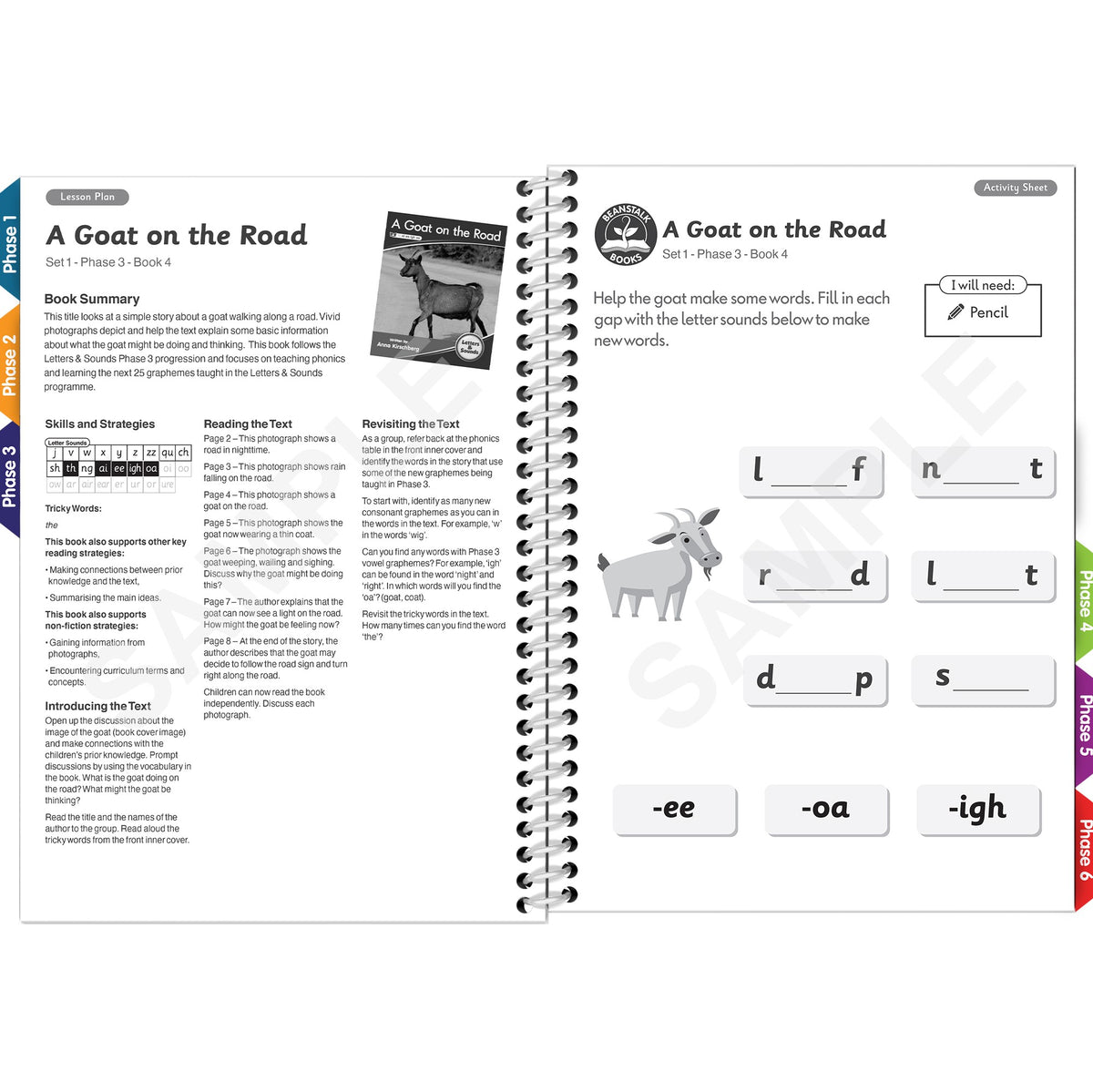 Junior Learning BB131 Teacher Book Set 1 Non-Fiction sample page