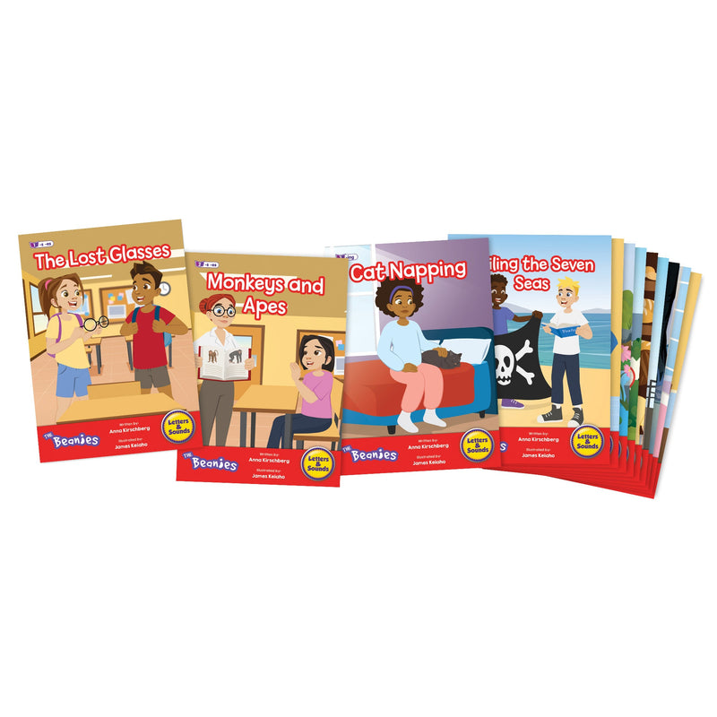 The Beanies Hi-Lo Diversity Decodables Phase 6 Set 2 - 6 Pack – Junior ...