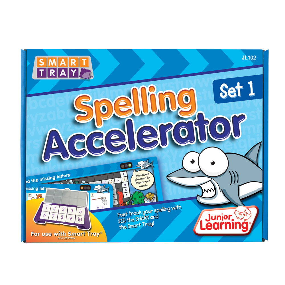 Junior Learning JL102 Spelling Accelerator (Set 1) box faced front