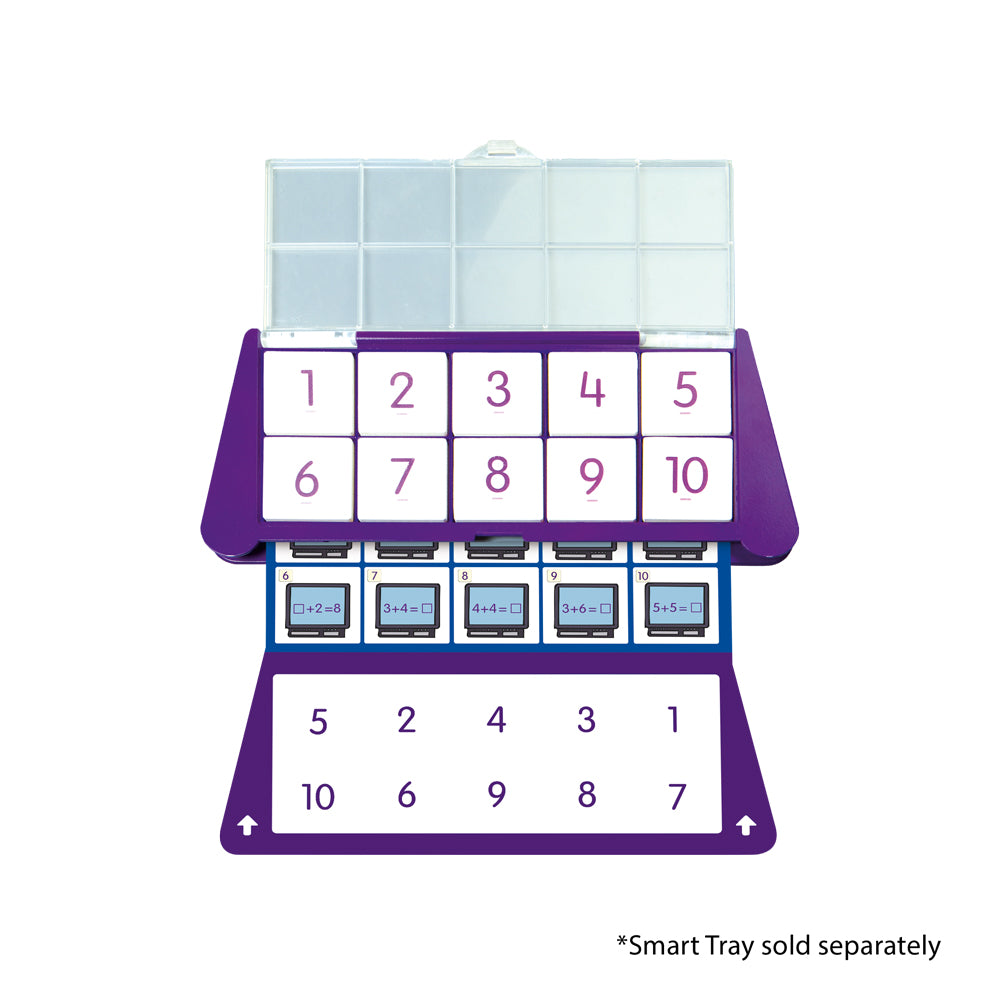 Junior Learning JL108 Calculating Accelerator Set 1 smart tray and cards