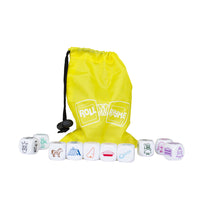 Junior Learning JL138 Roll A Rhyme pieces and bag