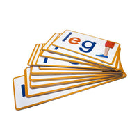 Junior Learning JL198 CVC Word Stips pieces stacked