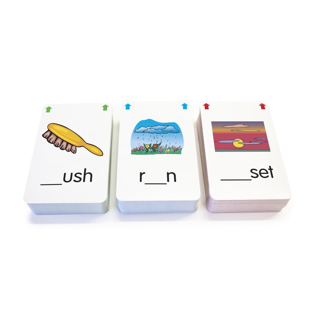 Junior Learning JL203 Phonics Flashcards all cards stacked