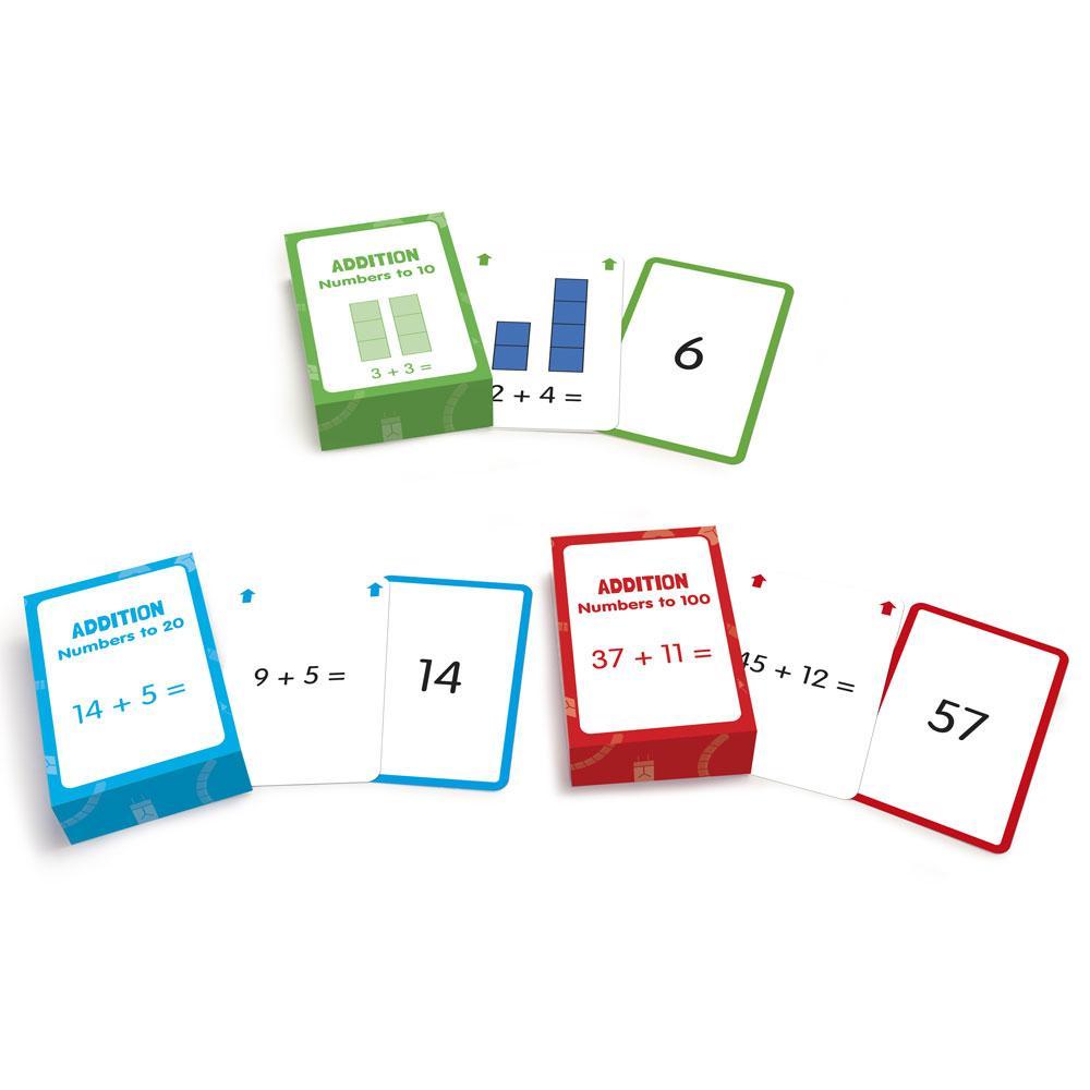 Junior Learning JL204 Addition Flashcards card decks