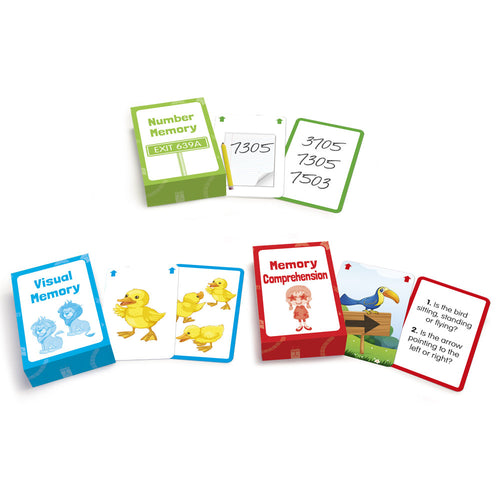 Junior Learning JL219 Memory Flashcards decks and cards