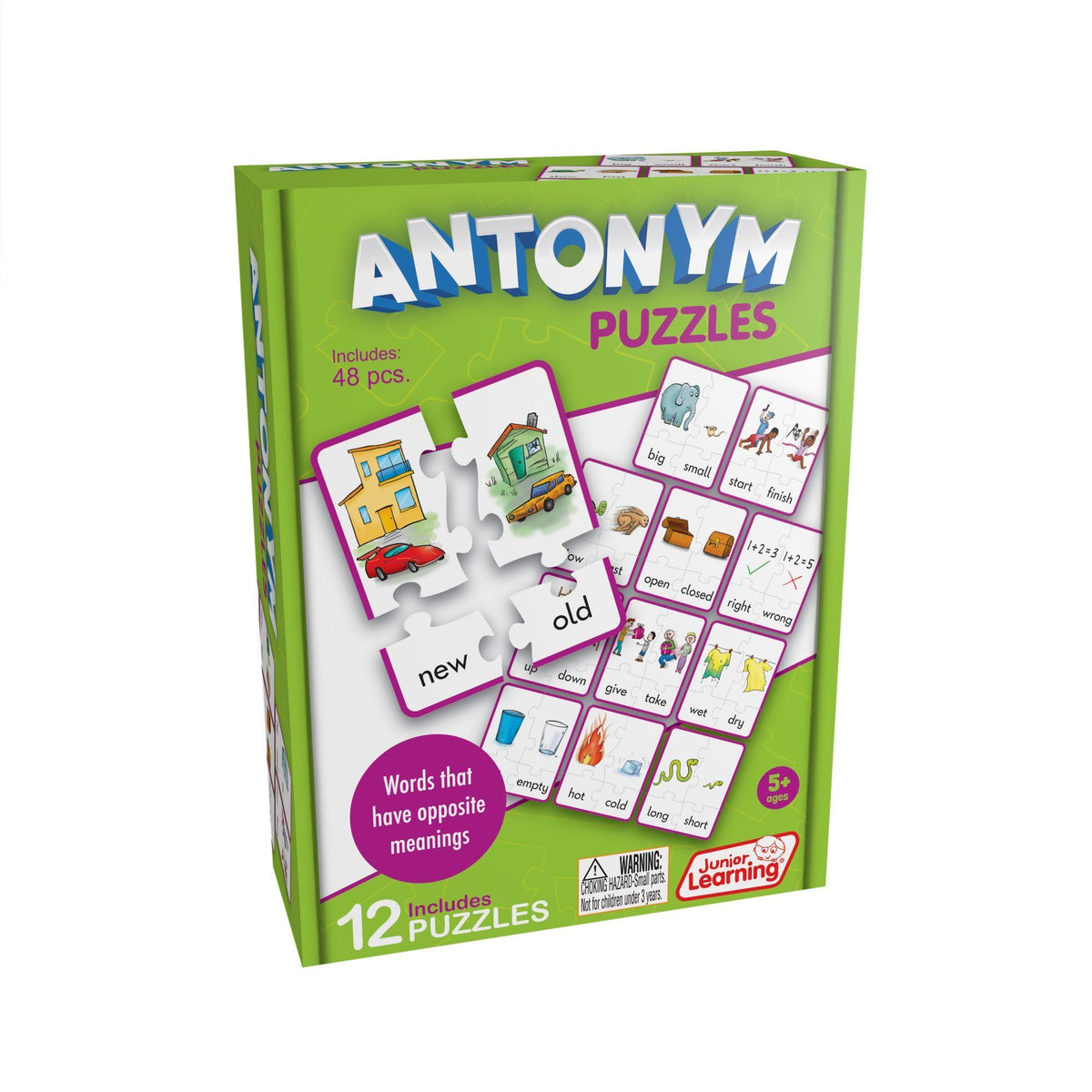 Junior Learning JL242 Antonym Puzzles box faced right