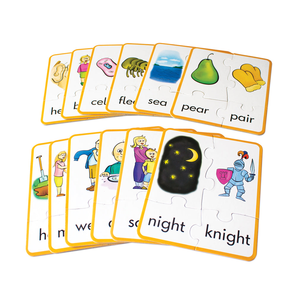 Junior Learning JL243 Homonym Puzzles all completed cards