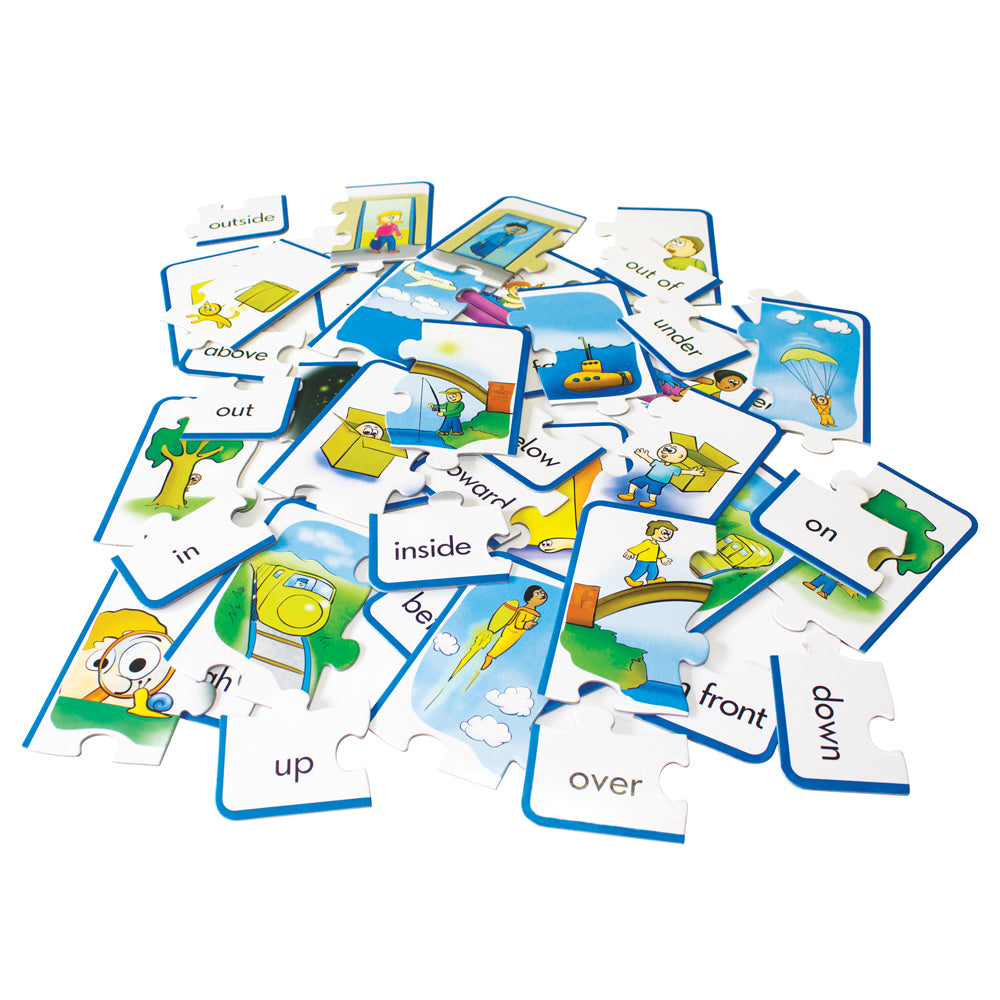 Junior Learning JL245 Preposition Puzzles all pieces