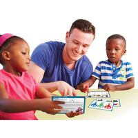 Teacher and kids using Junior Learning JL351 50 Phonemic Awareness Activities