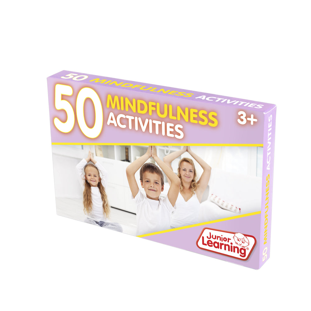 Junior Learning JL360 50 Mindfulness Activities box angled left