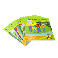 Junior Learning JL383 Letters and Sounds Phase 4 Set 1 Fiction all books fanout