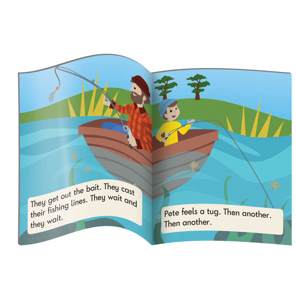 Junior Learning JL963 Letters and Sounds Phase 5 Set 1 Fiction - 6 Pack sample page