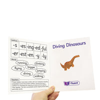 Junior Learning JL965 Letters and Sounds Phase 6 Set 1 Fiction - 6 Pack information page