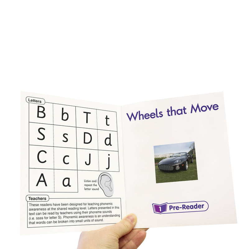 Letters & Sounds Phase 1 Set 1 Non-Fiction - 6 Pack – Junior Learning UK