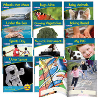 Junior Learning JL386 Letters and Sounds Phase 1 Set 1 Non-Fiction all books