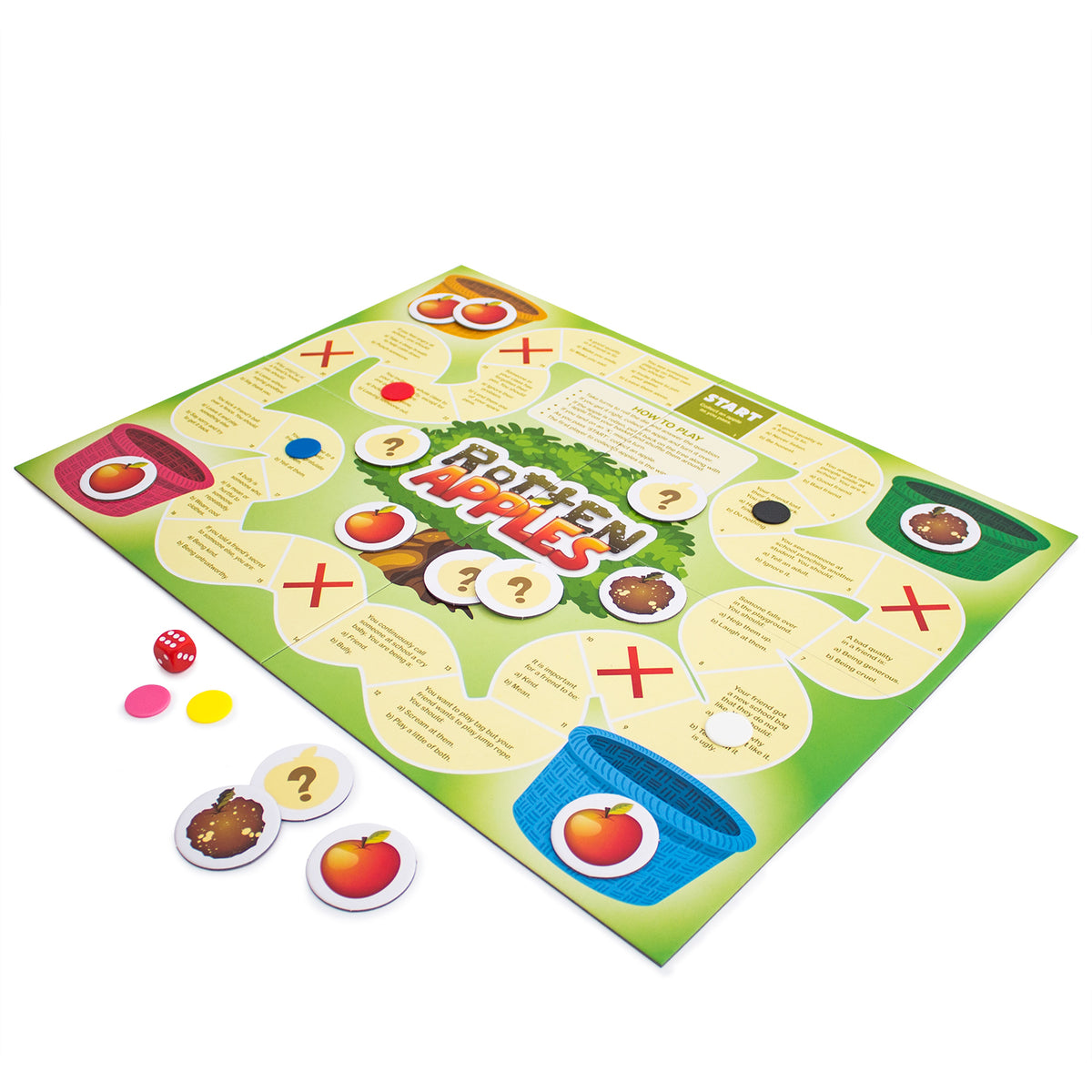 Junior Learning JL413 Rotten Apples board game