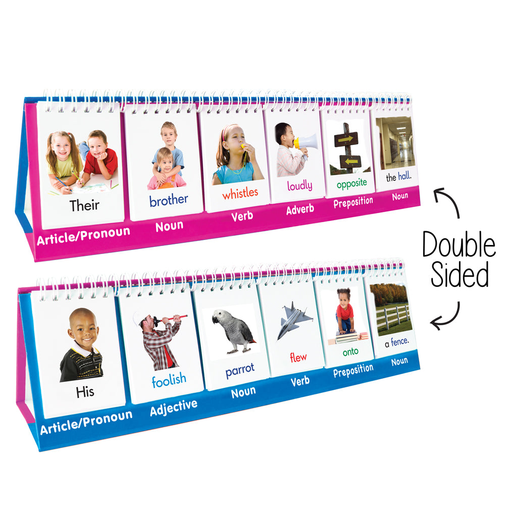 Junior Learning JL452 Part of Speech Flips double sided