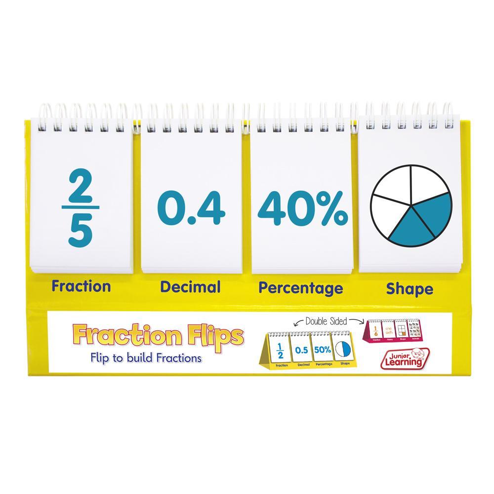 Junior Learning JL454 Fraction Flips flat side 2