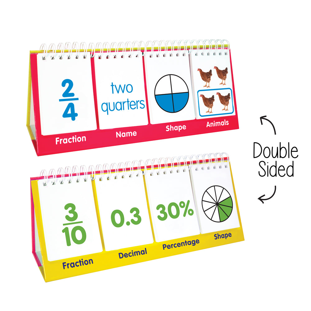 Junior Learning JL454 Fraction Flips double sided