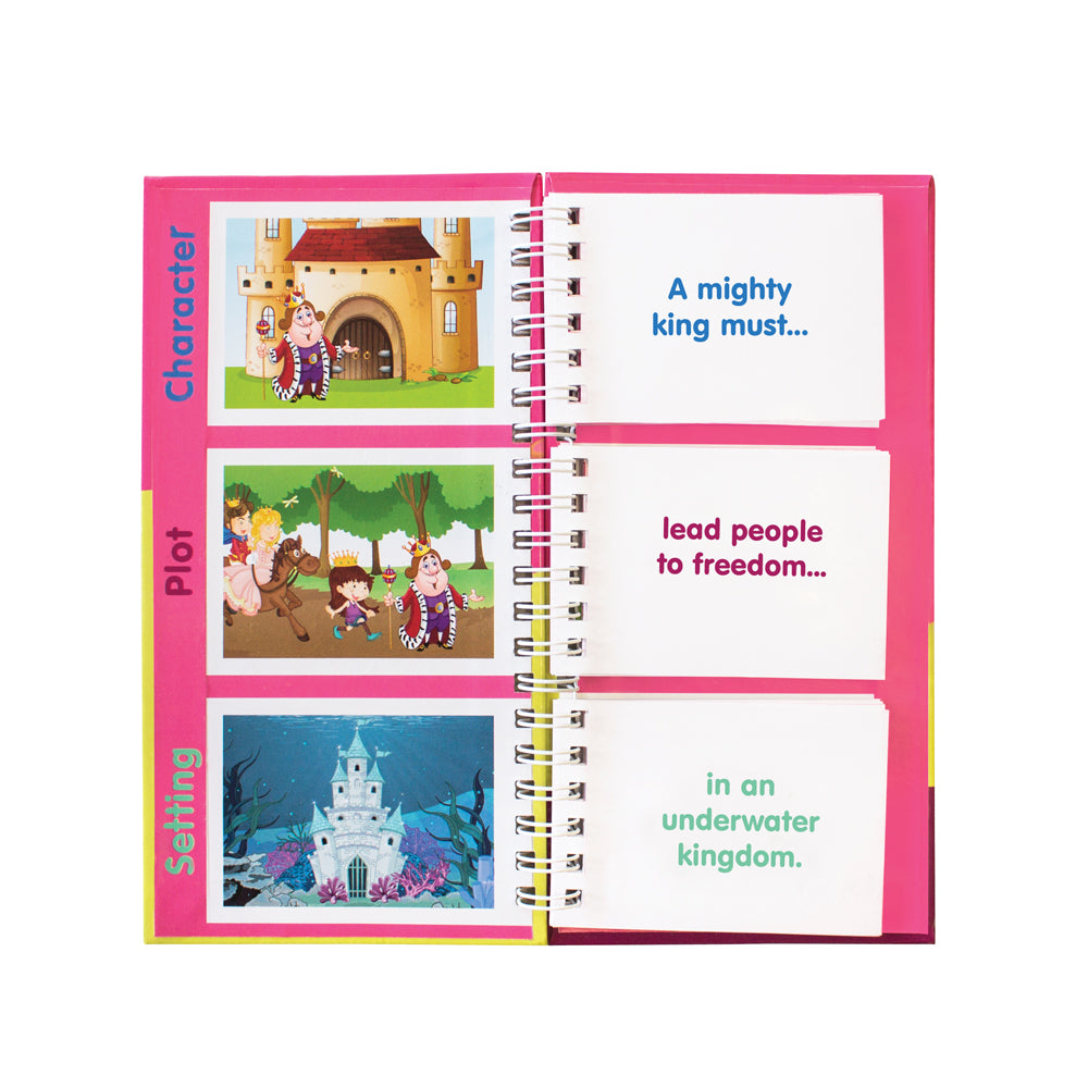 Junior Learning JL455 Story Starter Flips sample page