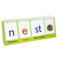 Junior Learning JL457 Blend Flips consonant, vowel and blend ending side