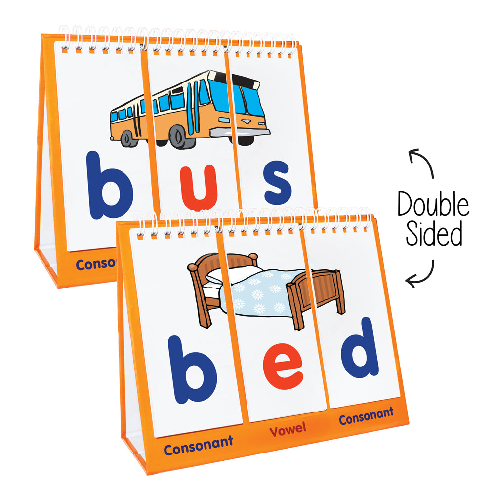Junior Learning JL467 CVC Flips double-sided