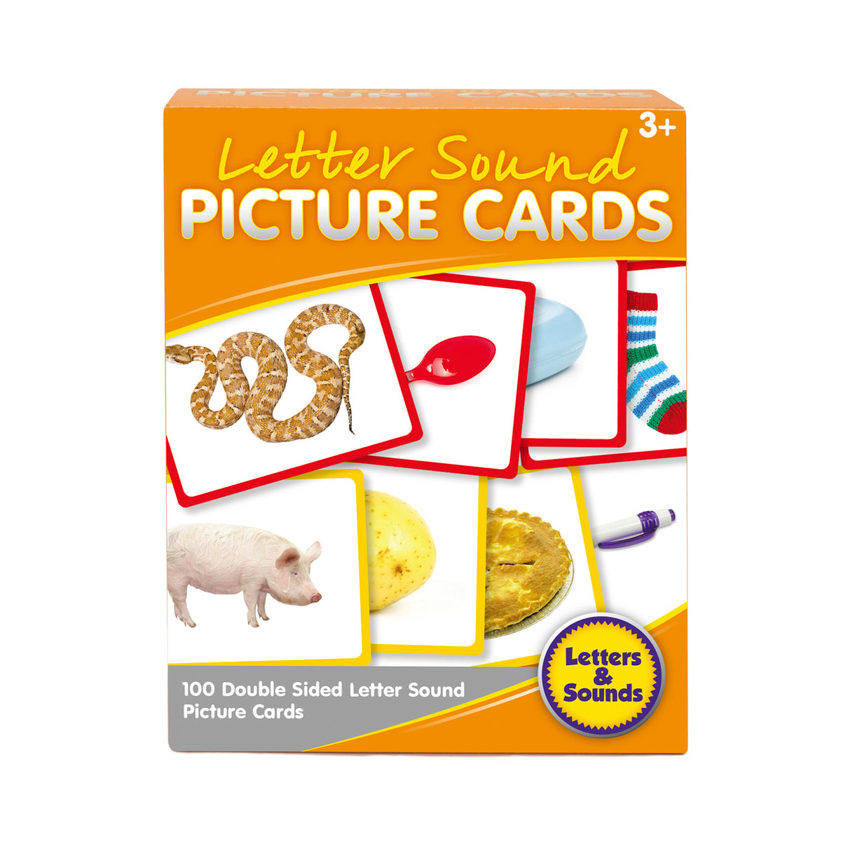 Junior Learning JL471 Letter Sound Picture Cards box faced front