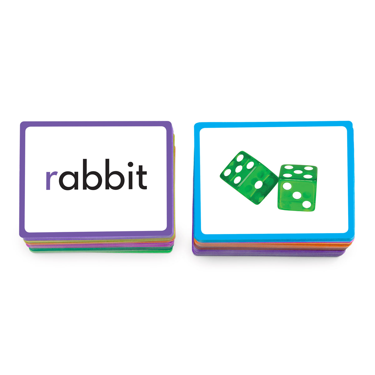 Junior Learning JL471 Letter Sound Picture Cards stacked