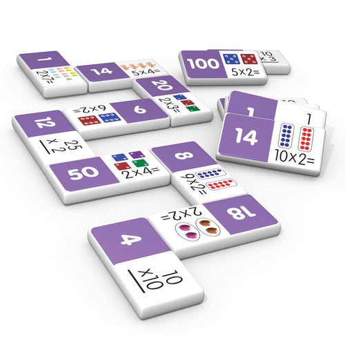 Junior Learning JL483 Multiplication Dominoes pieces