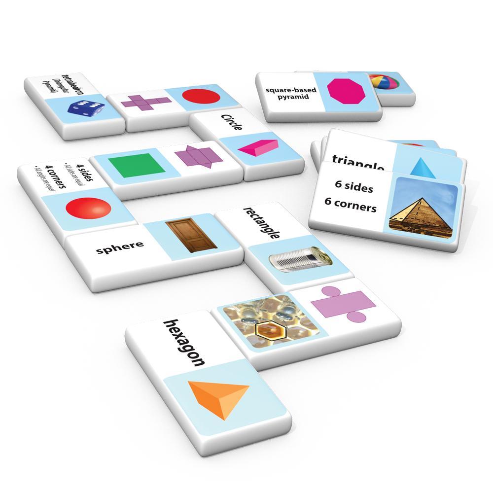 Junior Learning JL488 Shapes Dominoes pieces