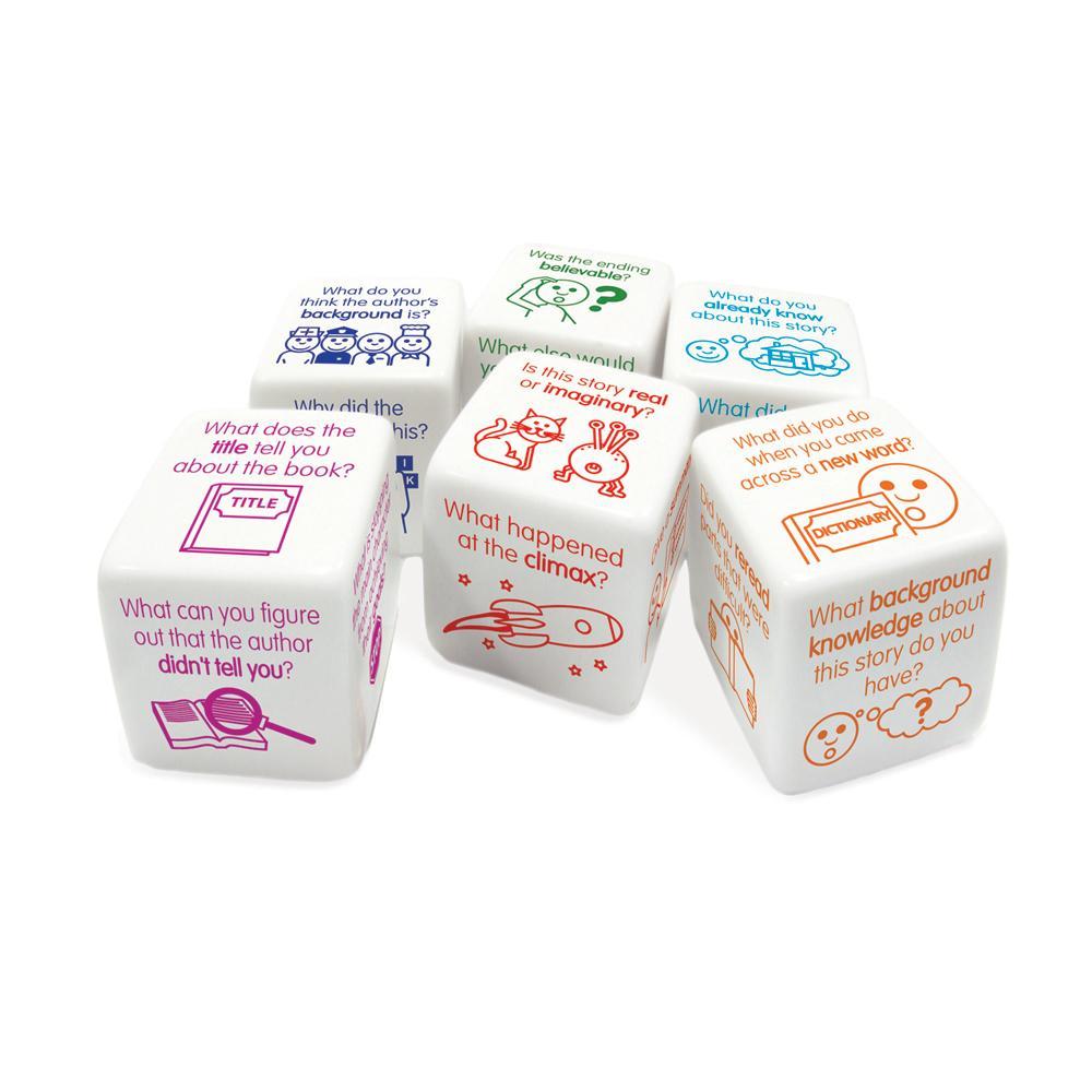 Junior Learning JL531 Comprehension Dice pieces
