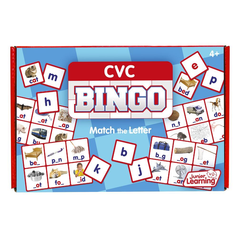 Junior Learning JL544 CVC Bingo box faced front