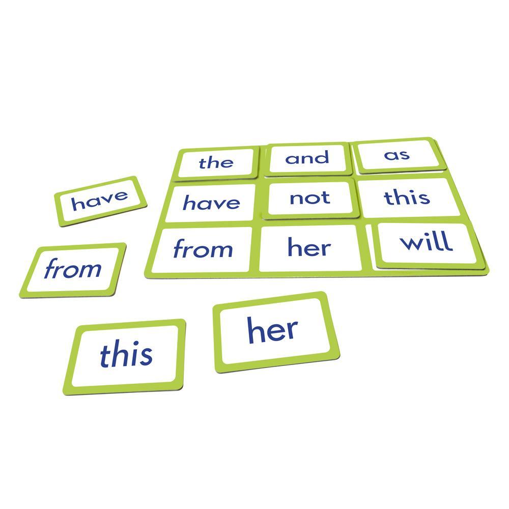 Junior Learning JL545 Sight Word Bingo board and cards