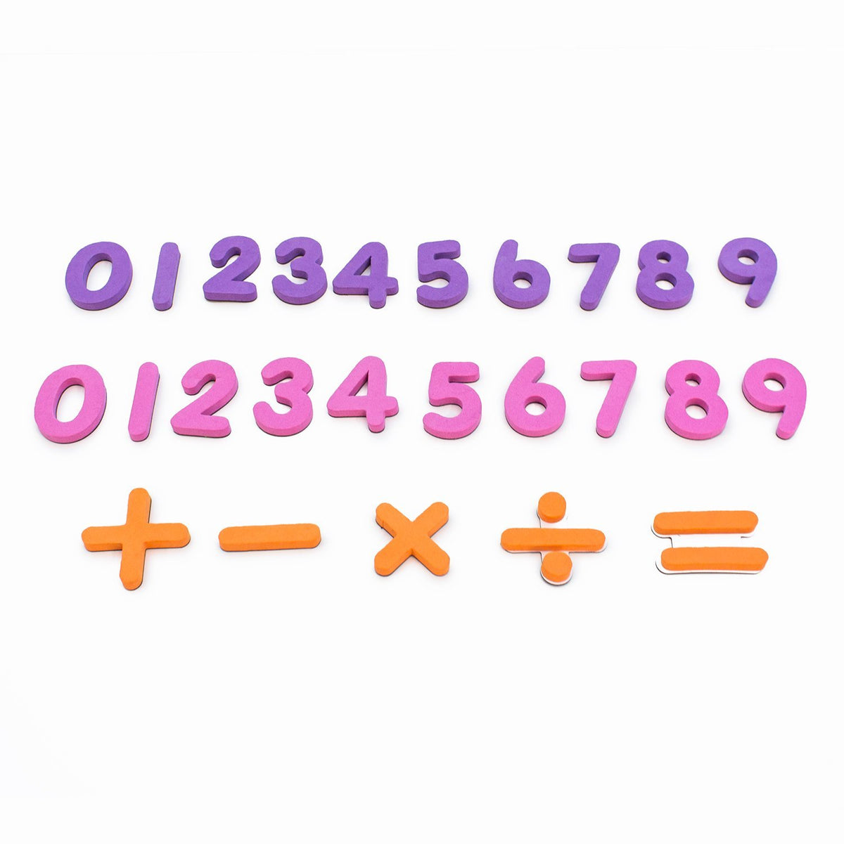 Junior Learning JL600 Rainbow Letters and Numbers math pieces