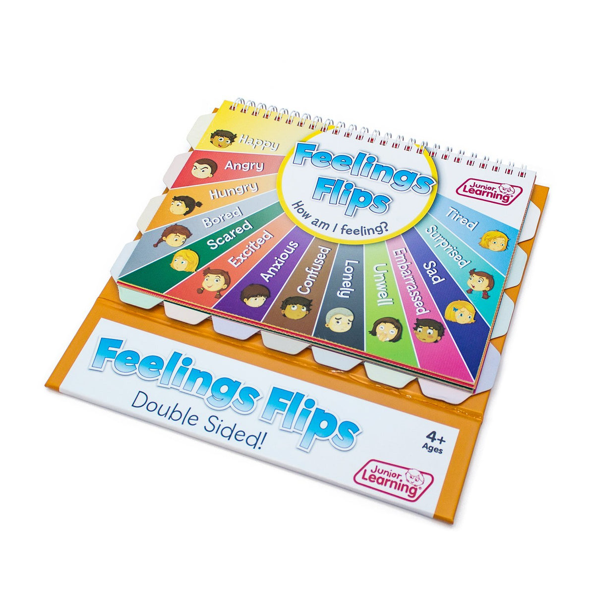 Junior Learning JL619 Feelings Flips flat