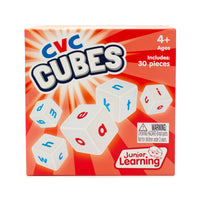 Junior Learning JL643 CVC Cubes box packaging faced front