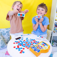 boy and girl playing with Junior Learning JL653 CVC Blender