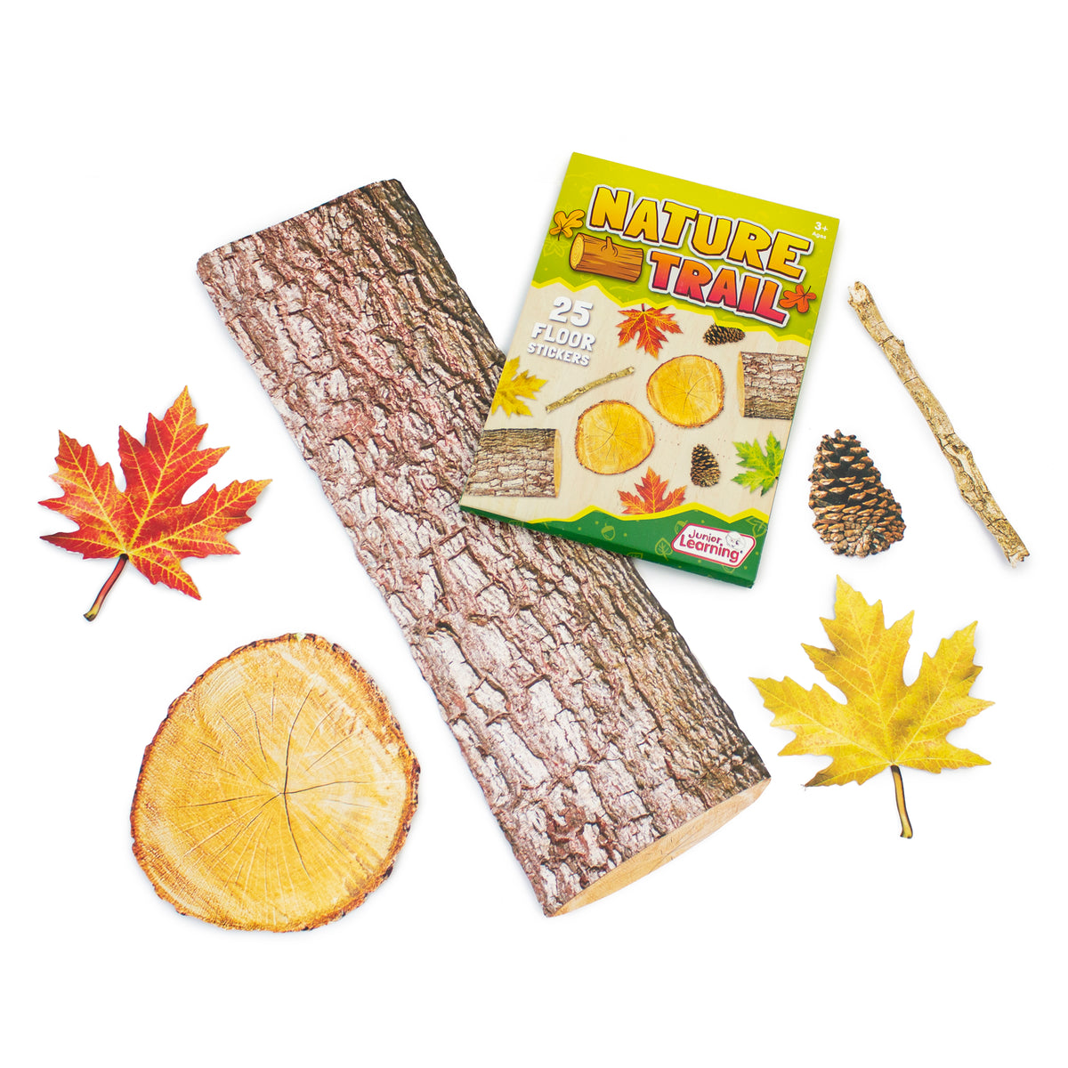 Junior Learning JL655 Nature Trail Stickers box and pieces